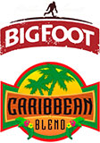 Логотип Big Foot и Caribbean Blend