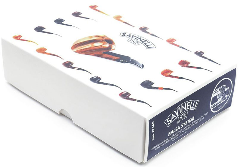Фильтры для трубок Savinelli Balsa 9 мм (200 шт.)