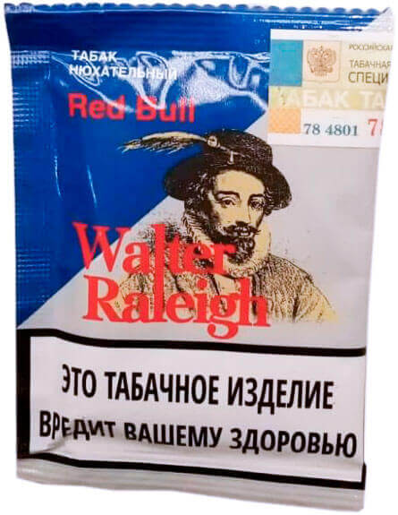 Нюхательный табак Walter Raleigh Red Bull