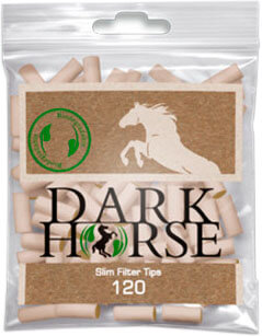 Сигаретные фильтры Dark Horse Slim Bio (120 шт.)