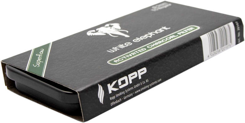Фильтры для трубок White Elephant Activated Charcoal 9 мм (10 шт.)