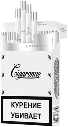 Сигареты Cigaronne Ultra Slims White