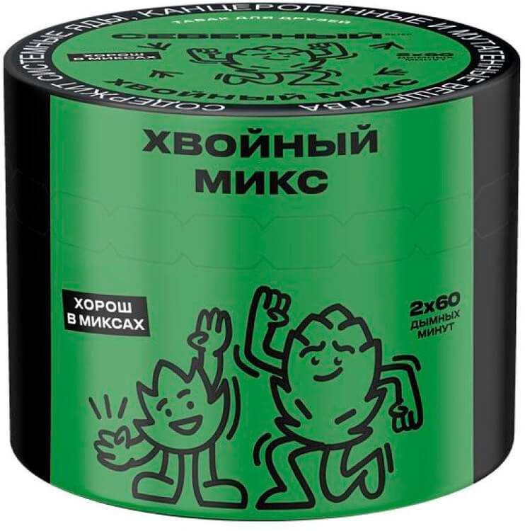 Табак для кальяна Ветер Северный Хвойный Микс (40 г)