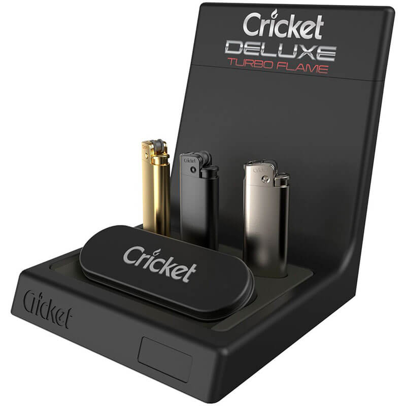 Зажигалка газовая Cricket DeLuxe Turbo