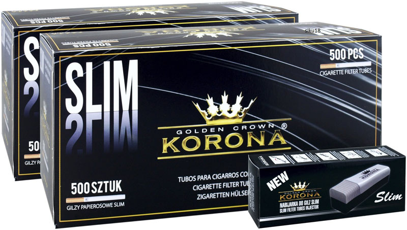 Набор Korona Slim (гильзы 1000 шт. + машинка)