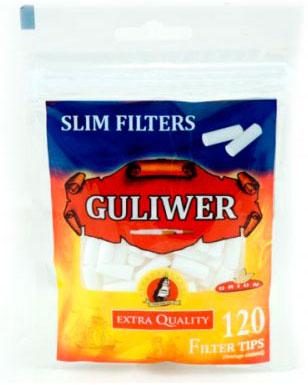Сигаретные фильтры Guliwer Slim (120 шт.)
