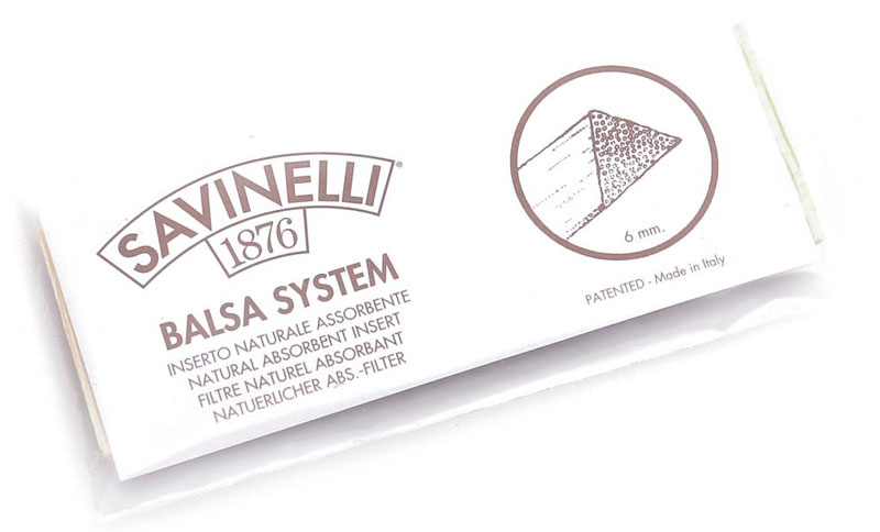 Фильтры для трубок Savinelli Balsa 6 мм (20 шт.)