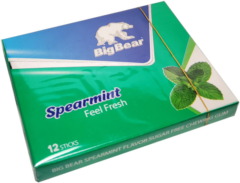 Жевательная резинка BigBear Spearmint
