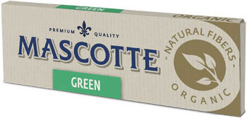 Сигаретная бумага Mascotte Green Organic (50 шт.)