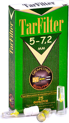 Мундштук TarFilter 5-7,2 мм (25 шт.)