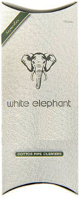 Ерши для трубок White Elephant Белые (100 шт.)