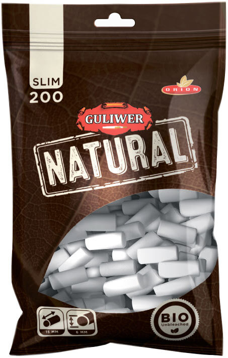 Сигаретные фильтры Guliwer Bio Slim (200 шт.)