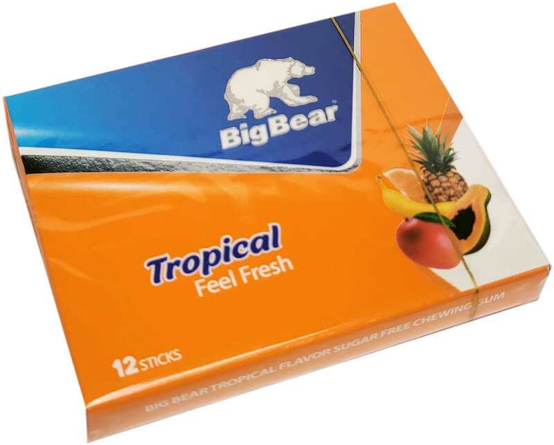 Жевательная резинка BigBear Tropical