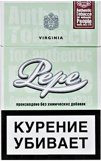Сигареты Pepe Fine Green