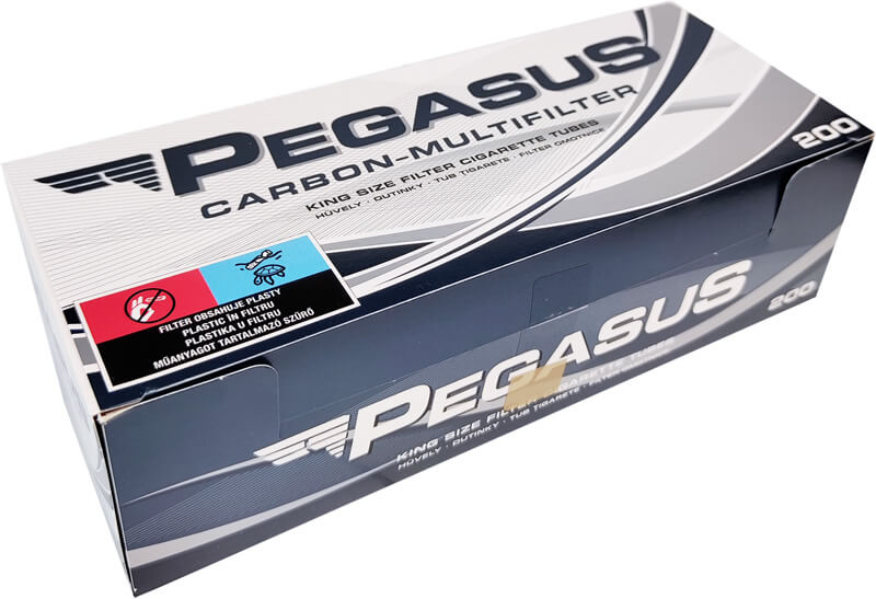 Сигаретные гильзы Pegasus Carbon (200 шт.)