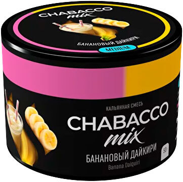 Смесь для кальяна Chabacco Medium Mix Банановый дайкири (50 г)