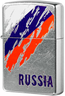 Зажигалка Zippo 207 Russia Flag