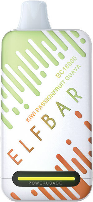Электронная сигарета Elf Bar 18000 Киви Маракуйя Гуава