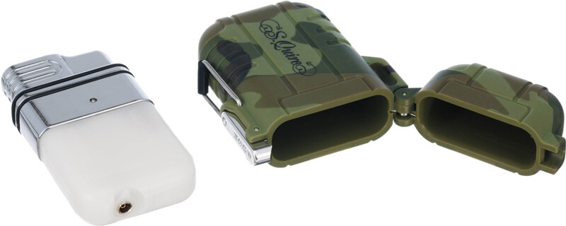 Зажигалка газовая S.Quire FL012-Green
