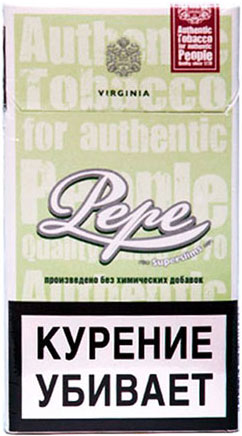 Сигареты Pepe Easy Green Superslims