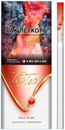 Сигареты Tip Top Wild Ruby Super Slims