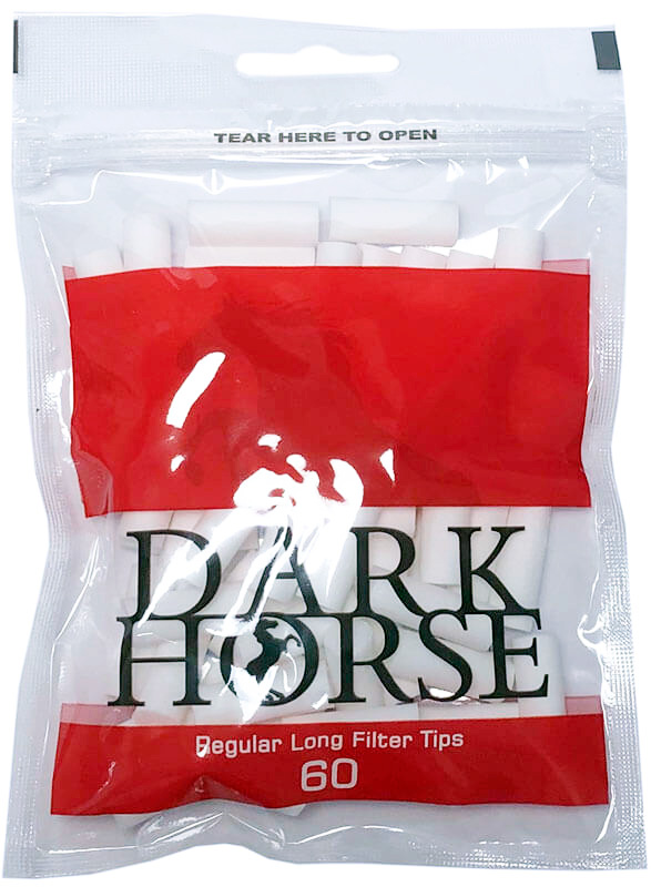 Сигаретные фильтры Dark Horse Regular Long (60 шт.)