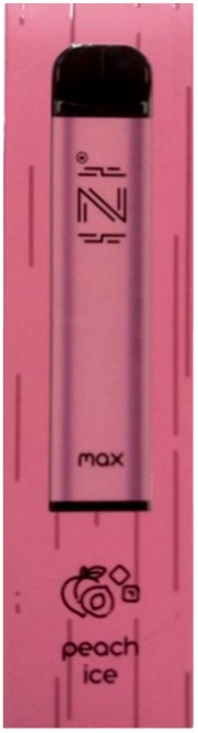 Электронная сигарета IZI MAX Персик Лёд