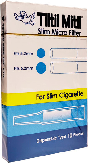 Мундштук Tiltil Mitil Slim Micro Filter (10 шт.)