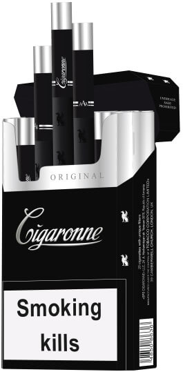 Сигареты Cigaronne King Size Black