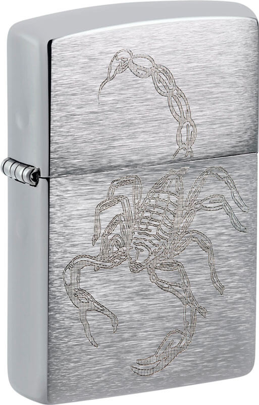 Зажигалка Zippo 48788 Brushed Chrome