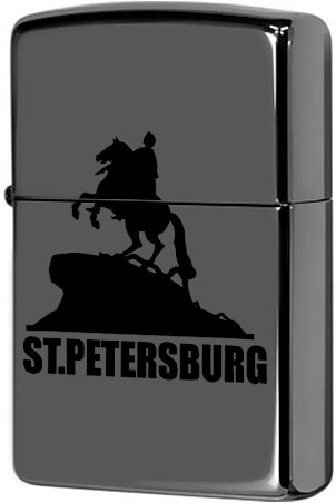 Зажигалка Zippo 150 St.Petersburg Silhoue