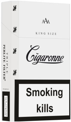Сигареты Cigaronne King Size White