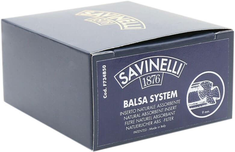 Фильтры для трубок Savinelli Balsa 9 мм (50 шт.)
