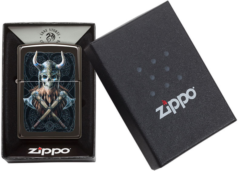 Зажигалка Zippo 49106 Skeleton Viking