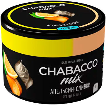 Смесь для кальяна Chabacco Medium Mix Апельсин Сливки (50 г)