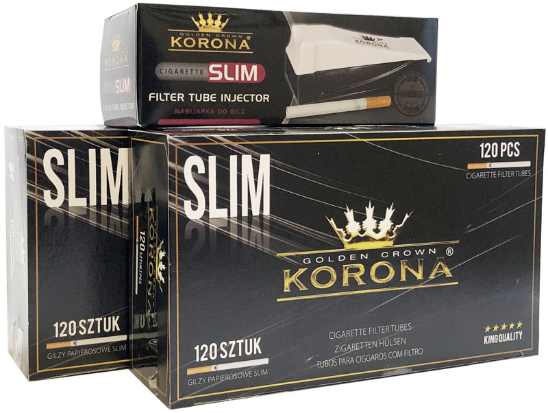 Набор Korona Slim (гильзы 240 шт. + машинка)
