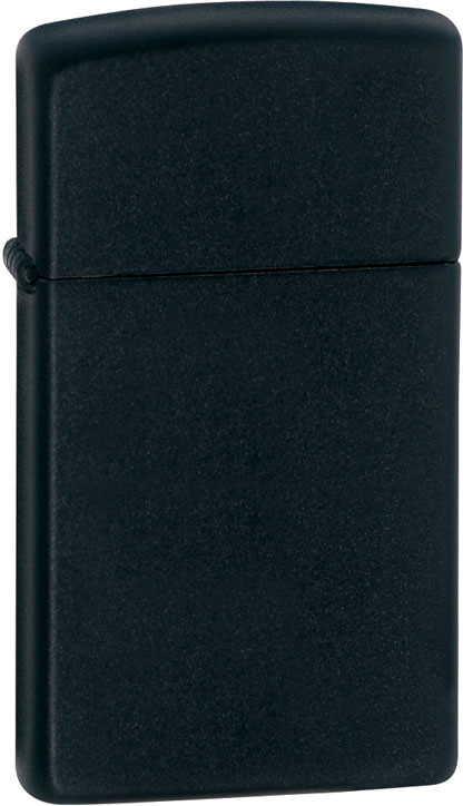 Зажигалка Zippo 1618 Slim Black Matte