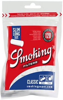 Сигаретные фильтры Smoking Slim Long (120 шт.)