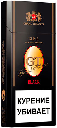 Сигареты GT Black Slims