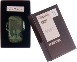 Зажигалка газовая S.Quire FL012-Green