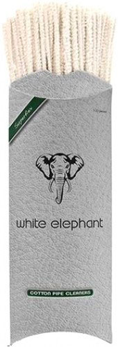 Ерши для трубок White Elephant Белые (100 шт.)